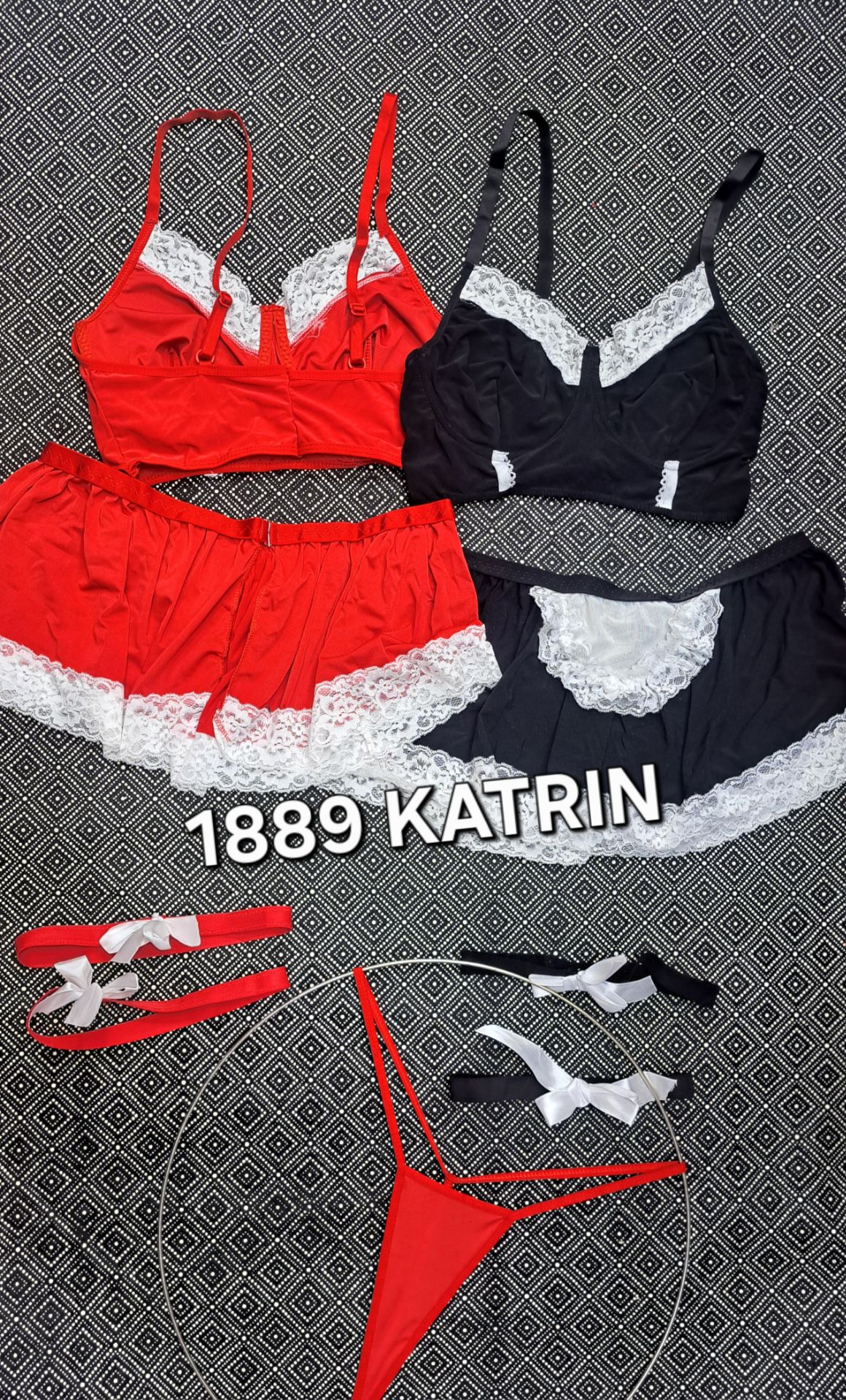 ست فانتزی فنردار کد 1889 KATRIN