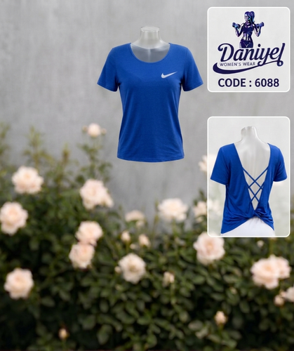 تیشرت پشت ضربدری 6088