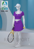 ست کراپ ودامن کد448۳