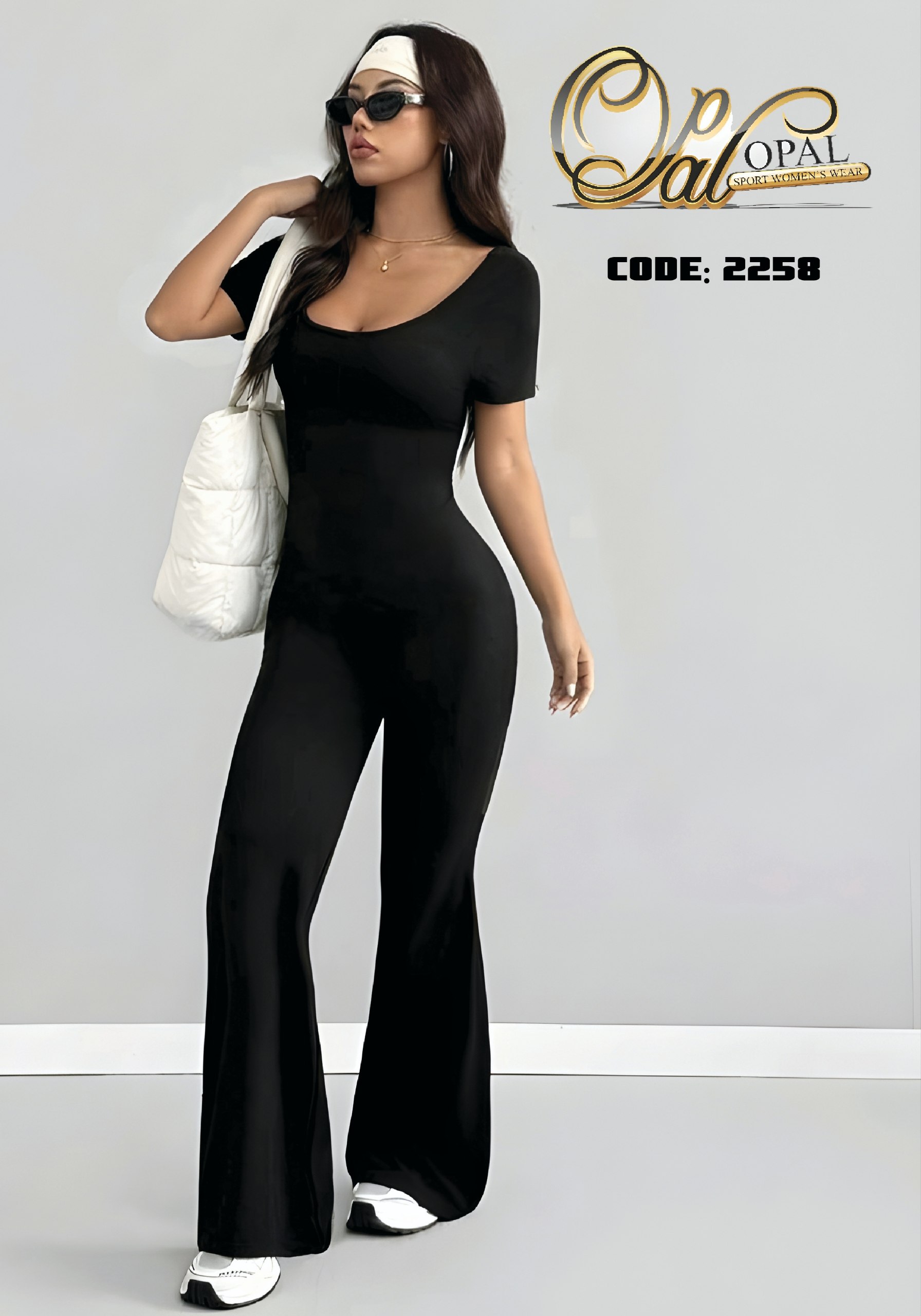 سرهمی یقه خشتی بوت کات کد2258